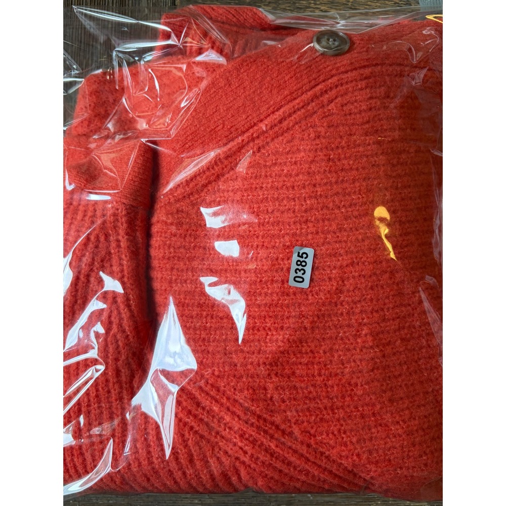 Velvet by Graham & Spencer Coral Mia Cardigan Wool Yak Blend Small - Picture 6 of 6